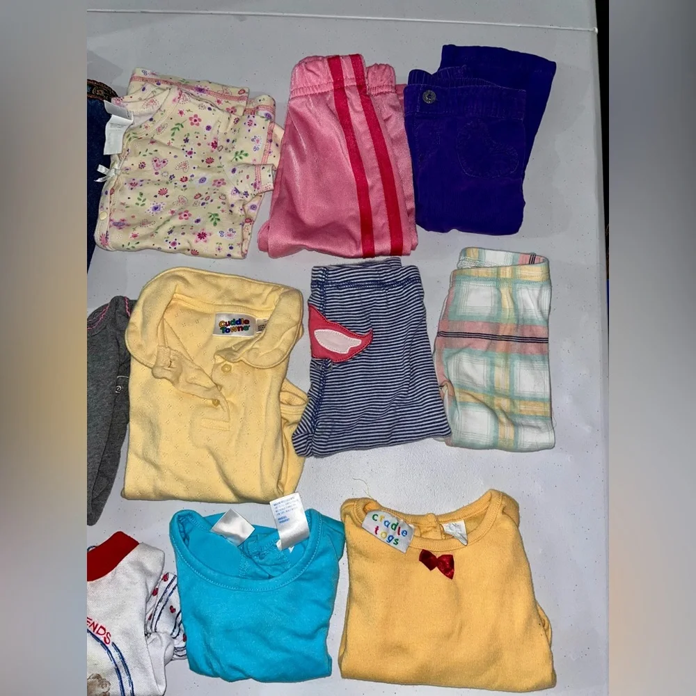 Bundle of 16 Girls Clothes